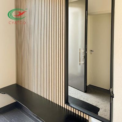 2400X600mm Drewniane akustyczne panele dębowe Odporne na wilgoć Uniwersalne