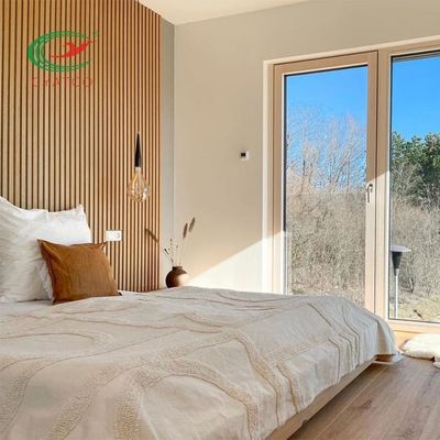 Odporne na pleśń karbowane drewniane panele akustyczne Wall Stable Multiscene