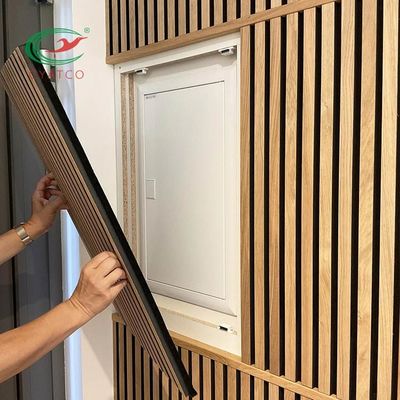 Dźwiękoszczelne drewniane panele akustyczne Nietoksyczny, nieszkodliwy materiał MDF PET