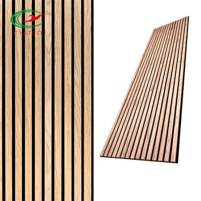 Grubość 21 mm Dźwiękowy panel akustyczny Drewniany materiał PET Uniwersalny