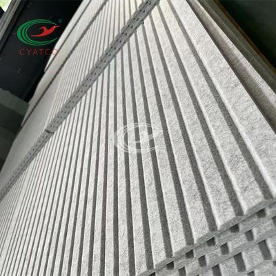 Rzeźbiona filcowa płyta akustyczna PET Lekka, odporna na pleśń absorpcja dźwięku