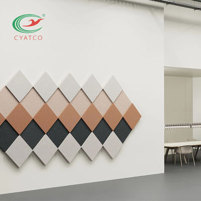 ODM Square Fibre Acoustic Sound Tiles Bez smaku do ściany biurowej