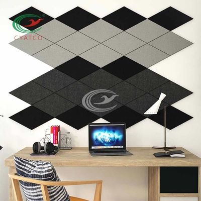 ODM Square Fibre Acoustic Sound Tiles Bez smaku do ściany biurowej