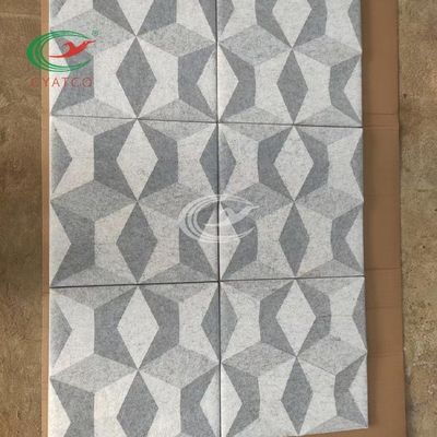 Panel akustyczny z poliestru diamentowego 3D, odporny na pleśń, bezwonny
