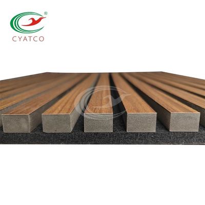 Sale audytoryjne Ognioodporne panele drewniane z rowkiem 2400 mm x 605 mm