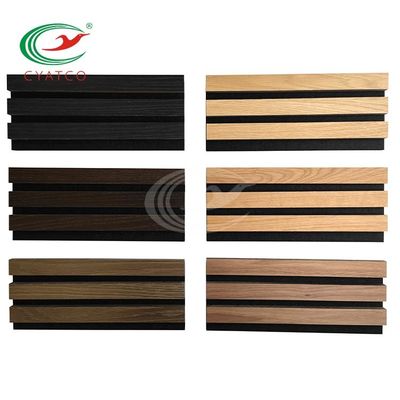 Sale audytoryjne Ognioodporne panele drewniane z rowkiem 2400 mm x 605 mm
