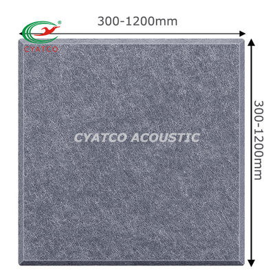 CYATCO 12&quot;X 12&quot; kwadratowy panel ścienny z włókien włókienniczych Panele piankowe przeciwdźwiękowe Łatwe do cięcia Rozmiar